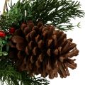 Floristik24 Colgante de Navidad con conos y bayas 16cm