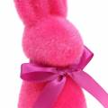 Floristik24 Bunny flocado rosa 16cm 4pcs