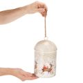 Campana con motivos navideños para colgar, 26 cm | Floristik24.es