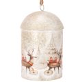 Campana con motivos navideños