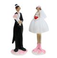 Floristik24 Figura de novia novias 13cm 1 par