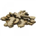Discos de madera deco root wood scatter decoración madera 3-8cm 500g
