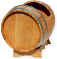 Floristik24 Siembra barril, barril de madera roble mentira Ø41cm