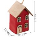 Juego de adornos colgantes para el hogar, estilo escandinavo, 7 cm, 6 piezas | Floristik24.es