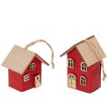 Juego de adornos colgantes para el hogar, estilo escandinavo, 7 cm, 6 piezas | Floristik24.es