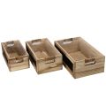 Caja de madera con pizarra