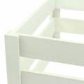 Floristik24 Caja de madera blanca 43,5cm / 37,7cm / 31,8cm juego de 3