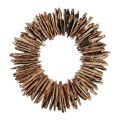 Floristik24 Corona de madera corteza de abedul corona natural corona decorativa natural Ø30cm