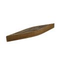 Floristik24 Cuenco de madera para plantar naturaleza 59cm x 10cm