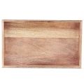 Floristik24 Bandeja de madera bandeja decorativa madera de mango natural 43x26x5cm