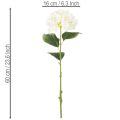 Hortensia artificial de tallo largo, flor artificial de 60 cm. | Floristik24.es