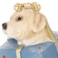 Figura decorativa de perro,