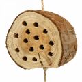 Insecto hotel madera H65cm ayuda de nido para colgar