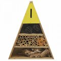 Floristik24 Insect Hotel Insect House Madera Verde Amarillo 30,5x39cm