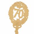 Número de aniversario 70, 12 cm, 10 unidades | Floristik24.es