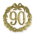 Floristik24 Aniversario número 90 en oro