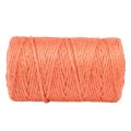 Floristik24 Cinta de yute cordón de yute cinta decorativa yute naranja Ø4mm 100m