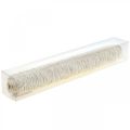 Floristik24 Cinta de yute natural blanqueada Deco cord yute 2mm 150m