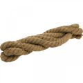 Floristik24 Cuerda decorativa cordón de yute marítimo cuerda de decoración de verano natural Ø3cm 3m