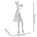 Figura navideña de reno de patas largas, para colocar sobre estante, 54 cm. | Floristik24.es