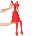 Figura decorativa de alce, para colocar sobre estante, con lazo, 80 cm. | Floristik24.es