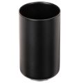 Floristik24 Portavelas magnético redondo, negro mate, para velas cónicas de 25 mm, 4 unidades.