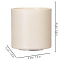 Portavelas magnéticos para velas cónicas gruesas (4 cm), 4 unidades | Floristik24.es
