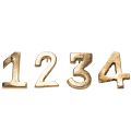 Floristik24 Alfileres para velas de Adviento, números del 1 al 4, juego de 4, 4 cm, 4 piezas
