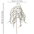 Rama de pino artificial con piñas, rama de pino decorativa, artificial, 80 cm, 3 piezas | Floristik24.es
