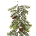 Floristik24 Rama de pino decorativa, guirnalda artificial para arreglos invernales, 190 cm.