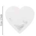 Corazón de confeti de 5 cm, 24 unidades | Floristik24.es
