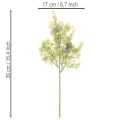 Rama de conífera artificial con piñas como decoración de mesa artificial, 39 cm, 4 piezas | Floristik24.es