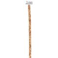 Cordón decorativo brillante en rollo para manualidades y decoración, 3 mm de grosor, 20 m de largo. | Floristik24.es