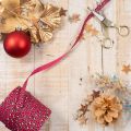 Cinta decorativa con estampado de leopardo, color rosa, cinta rizada para envolver regalos y manualidades, 10 mm de ancho, 100 m de largo. | Floristik24.es