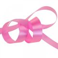Floristik24 Cinta decorativa cinta rizadora rosa 30mm 100m