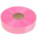 Floristik24 Cinta decorativa cinta rizadora rosa 30mm 100m