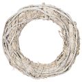 Floristik24 Guirnalda de ramas para puerta, decoración grande de 40 cm.
