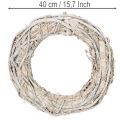 Guirnalda de ramas para puerta, decoración grande de 40 cm. | Floristik24.es