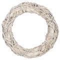 Floristik24 Corona redonda de ramas para manualidades y decoración, corona para puerta de 50 cm.