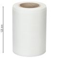 Cinta decorativa de corona blanca de 125 mm y 25 m para servicio funerario, decoración de tumbas. | Floristik24.es