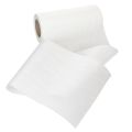 Cinta de corona blanca, 200 mm de ancho, rollo de 25 m, cinta de luto, cinta de lazo, cinta decorativa para floristería funeraria y ocasiones especiales. | Floristik24.es