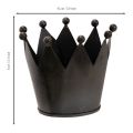 Corona de metal, pequeña corona decorativa para decoración de mesa, 10 cm | Floristik24.es