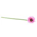 Floristik24 Flores artificiales Gerbera rosa 47cm