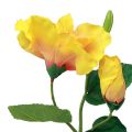 Floristik24 Flores Artificiales Hibisco Amarillo 62cm