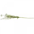 Floristik24 Flor de pradera artificial Ramo de flores de seda blanca Flores artificiales