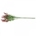 Floristik24 Flor de prado artificial flores de seda rosa perenne flores artificiales 4 piezas