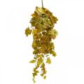 Hojas de parra artificiales amarillo marrón verde ramas colgantes L95cm