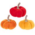 Juego de calabazas decorativas