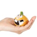 Figura decorativa de calabaza, ideal para decorar en otoño, 6 cm, 2 unidades. | Floristik24.es