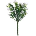 Floristik24 Flores artificiales decoración ramo de flores artificiales planta de hielo blanco 26cm
